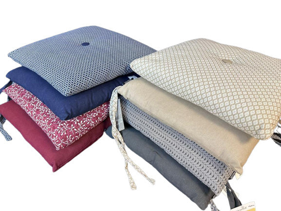 Seatpad Print Beige