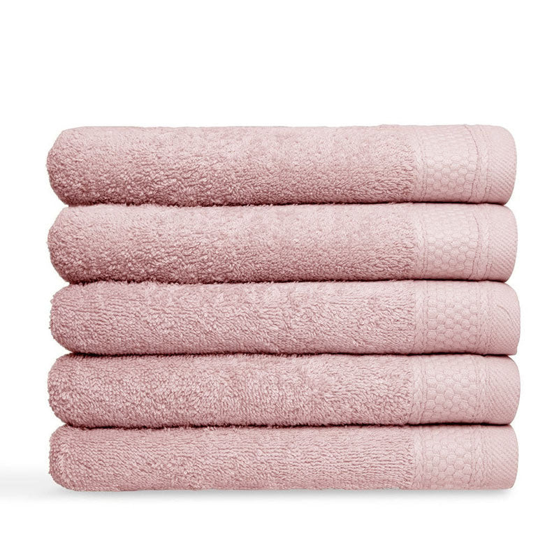 Luxe Roze Handdoeken & Badhanddoeken 100% Katoen - Hotelkwaliteit 500g/m²