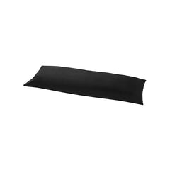 Lichaamskussen Hoes Zwart - 100% Katoen - 40x145 cm
