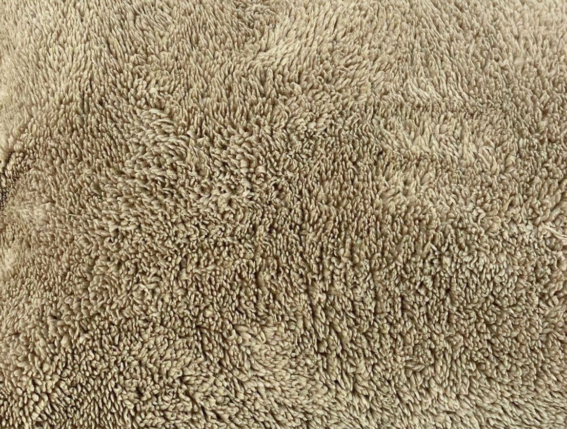 Taupe Teddy Fleece Body Pillow Sloop