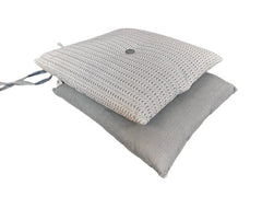 Seatpad Print Dark Grey