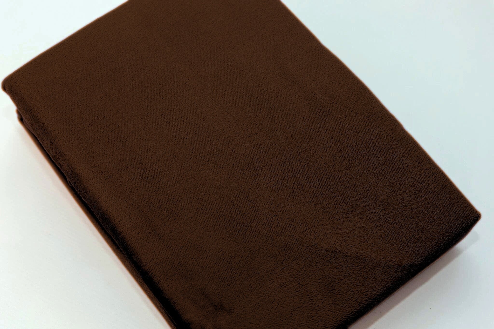 Fluwelen Dekbedovertrek Coffee Brown
