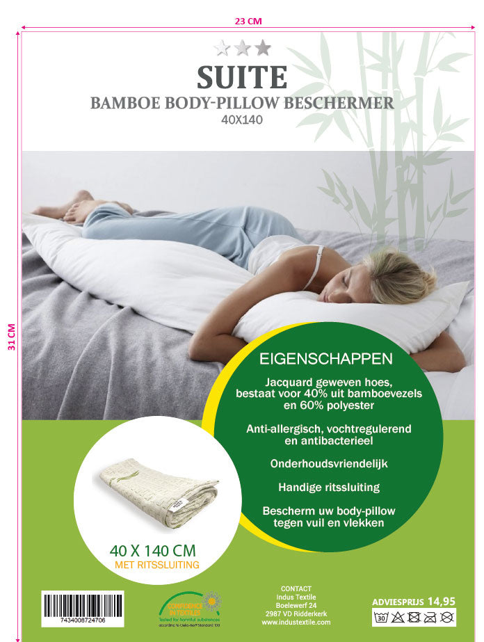 Bamboo Body Pillow Protector