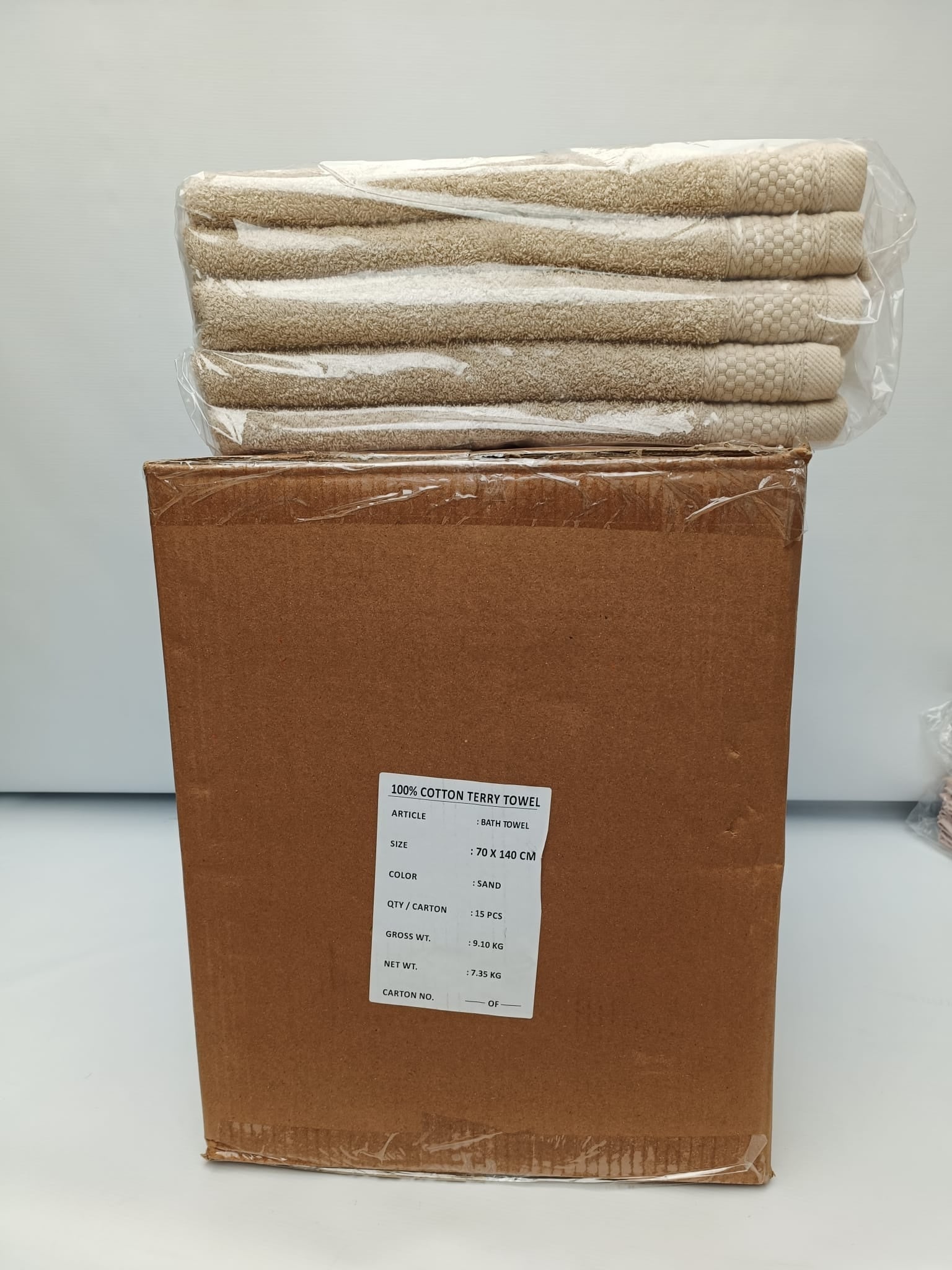 Badhanddoek Antraciet