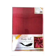 Satijnen Hoeslaken Rood