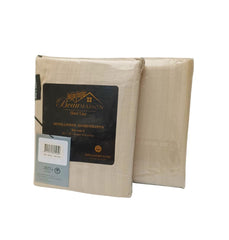 Kussensloop Hotel Line Zandkleurig - 60x70cm  - 2 stuks