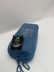 Hoeslaken Jersey in Blauw