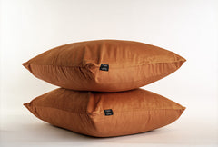 Fluwelen Kussenslopen Caramel Latte Velvet Velours