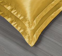 Satijnen Kussenslopen Goud / Geel - 2 stuks
