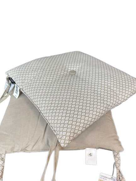 Seatpad Print Beige
