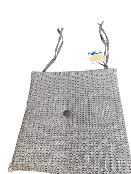 Seatpad Print Dark Grey