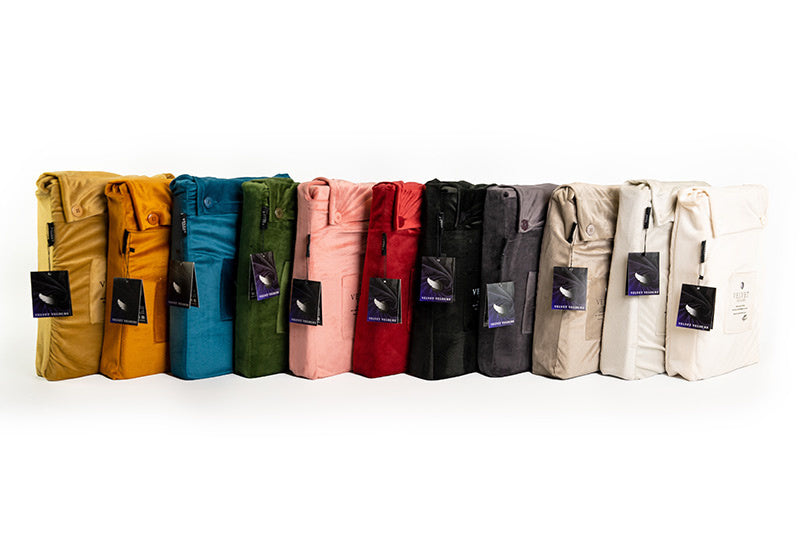 Fluwelen Dekbedovertrek Zilver Velvet/Velours