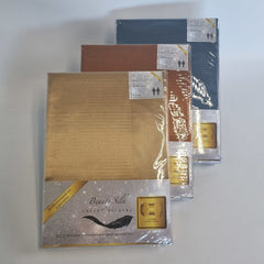 Satijnen Hoeslaken Cognac