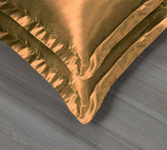 Satijnen Kussenslopen Champagne Gold 2 stuks