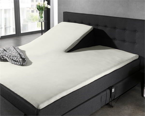 Split Topper Hoeslaken Crème