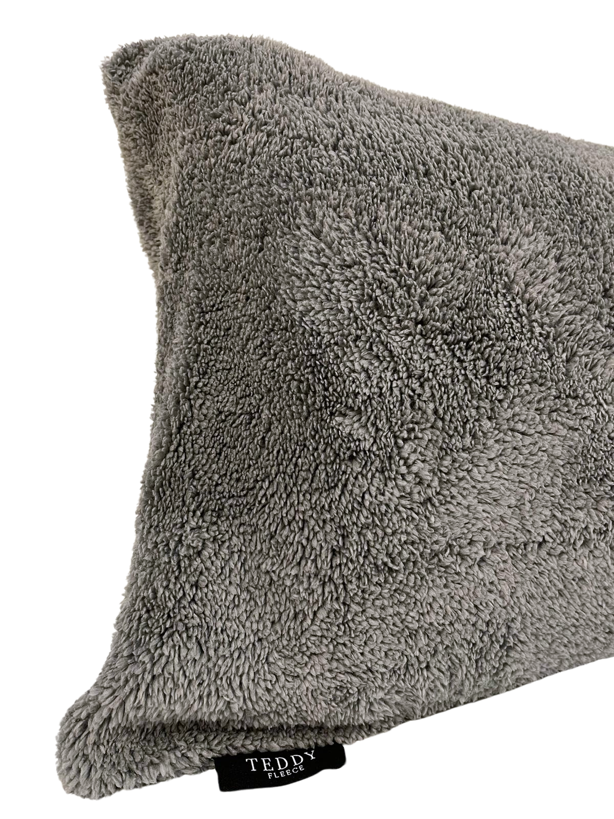 Grijs Teddy Fleece Body Pillow Sloop