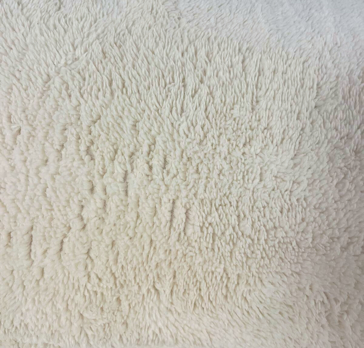 Pearl White Teddy Fleece Body Pillow Sloop