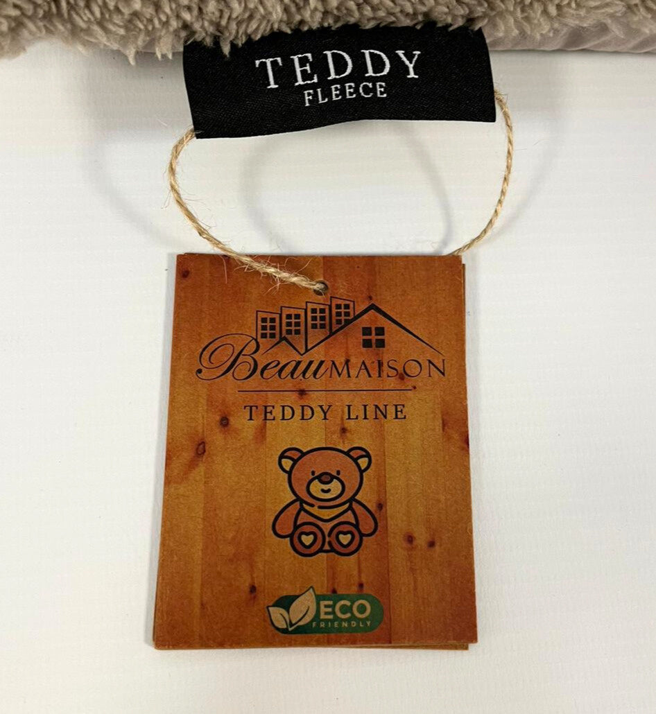 Pearl White Teddy Fleece Body Pillow Sloop