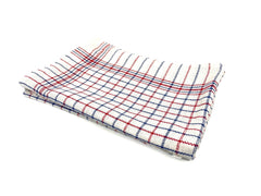 Theedoeken Gekleurde Blokken Rood/Blauw