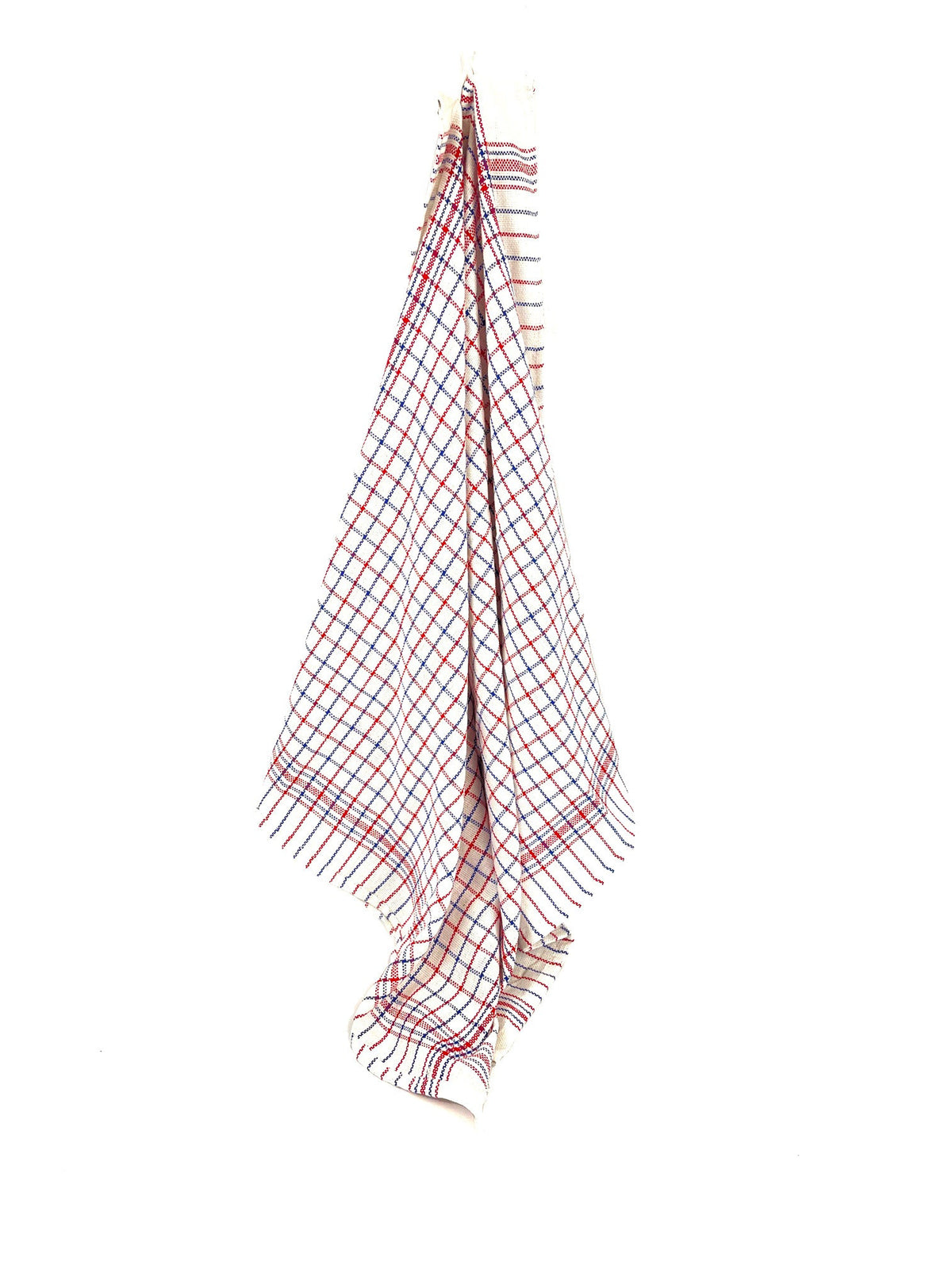 Theedoeken Gekleurde Blokken Rood/Blauw