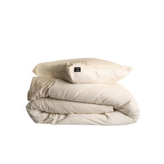 Fluwelen Dekbedovertrek Parelwit Velvet/Velours