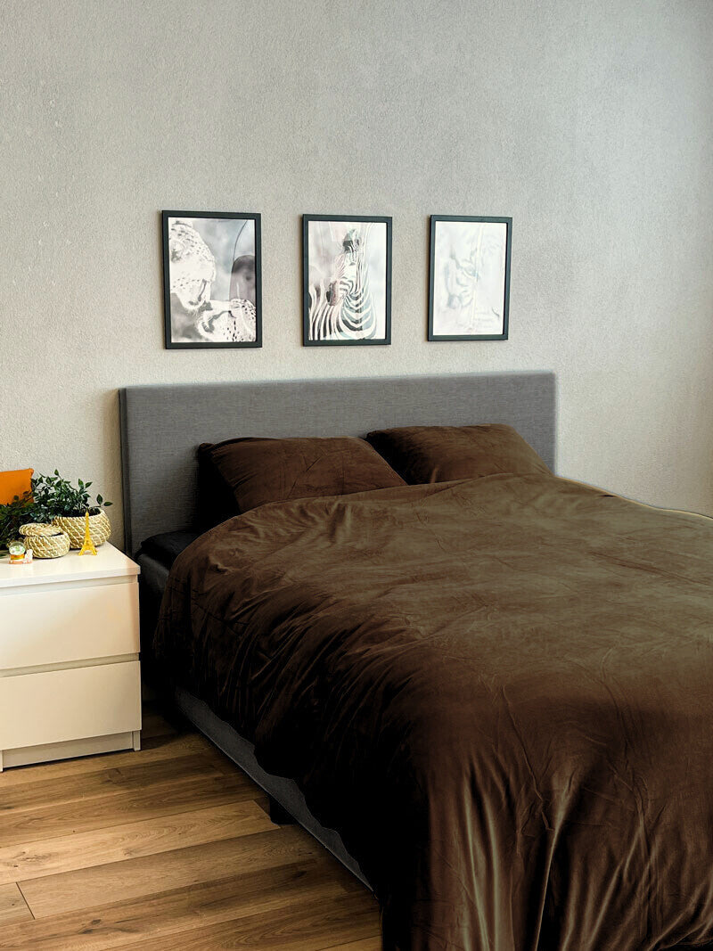 Fluwelen Kussenslopen Coffee Brown Velvet Velours
