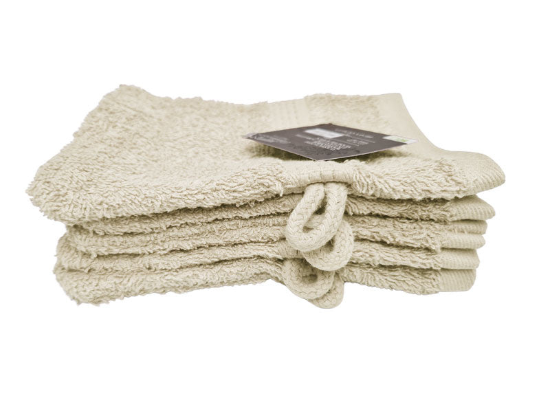 Luxe Zandkleurige Washand 100% Katoen - Hotelkwaliteit 500g/m² - 15x20 cm