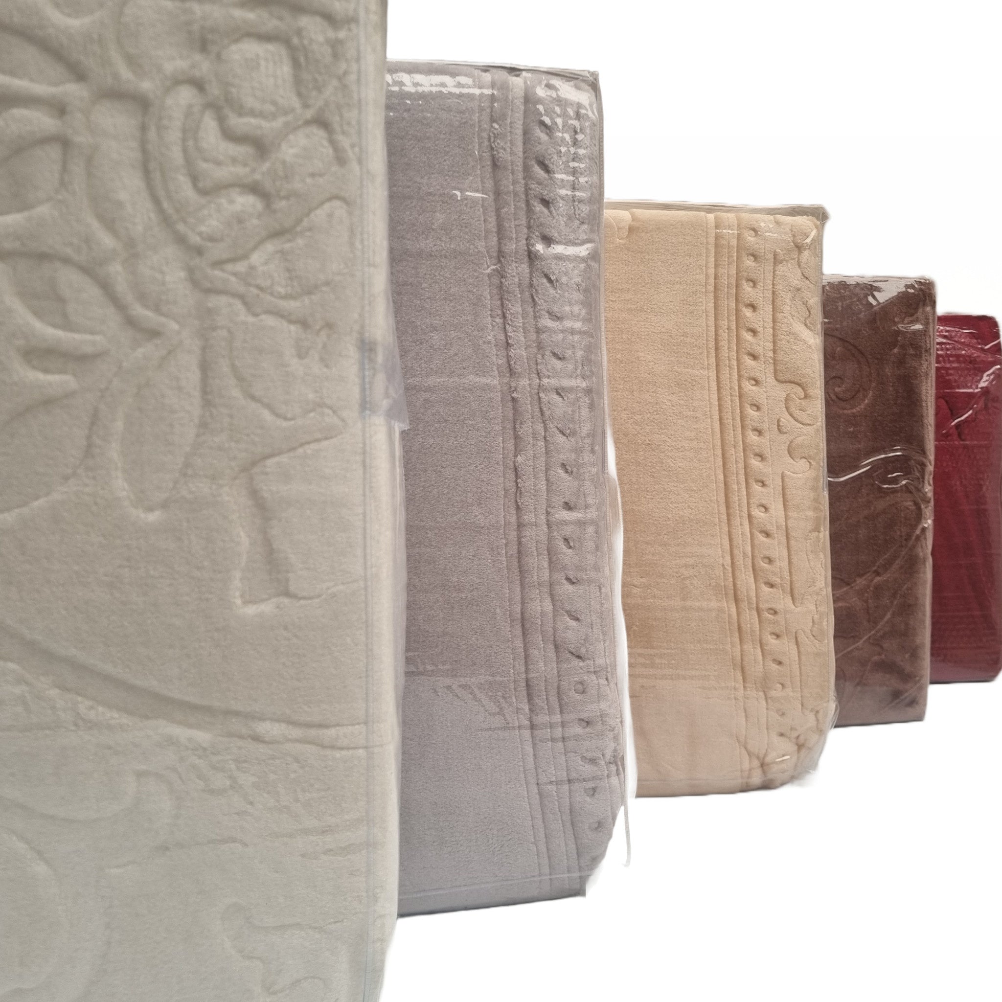Embossed Uni Woondeken Brown 220 x 240 cm | Zware Kwaliteit
