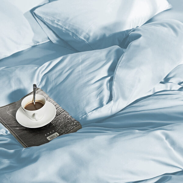 100% Bamboo Blauw 140 x 200/220 - Afbeelding 3