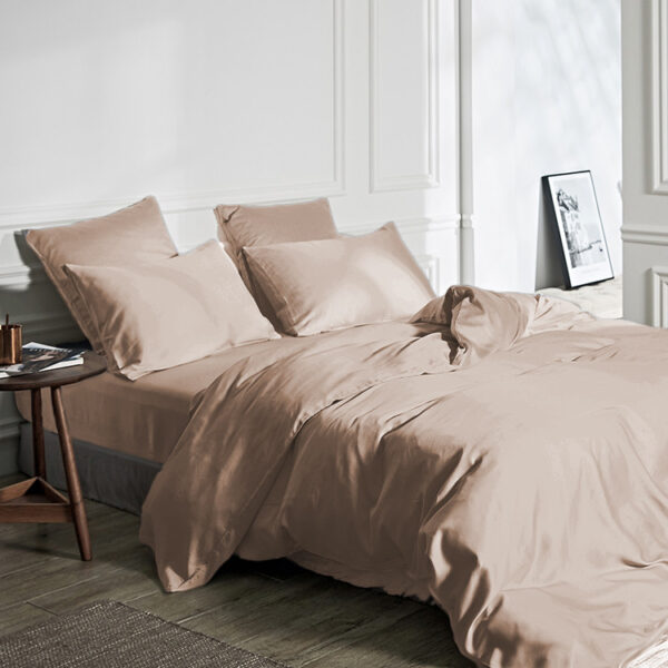100% Bamboo Taupe 240 x 200/220 - Afbeelding 3