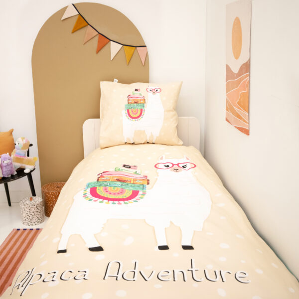 Alpaca Adventure Zand 140 x 220 - Afbeelding 4