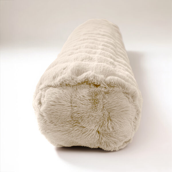 Bodypillow Pompom Beige 140 x 20 - Afbeelding 3