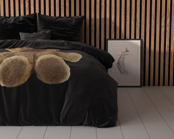 Brave Teddy Zwart 240 x 200/220 - Afbeelding 4