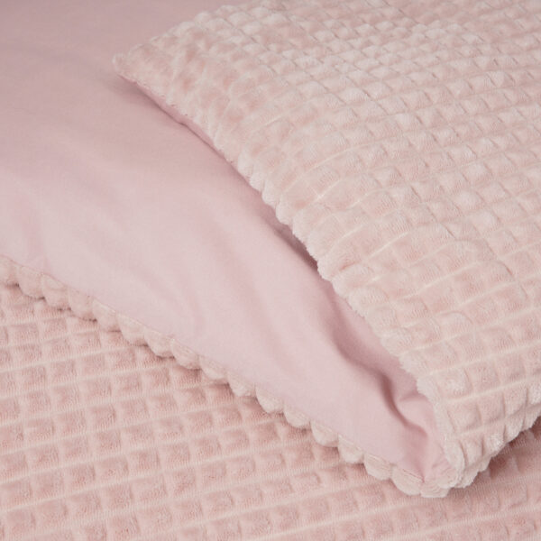 Check Teddy Roze 140 x 200/220 - Afbeelding 4