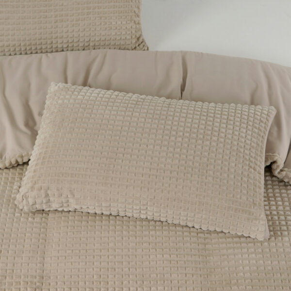 Check Teddy Taupe 140 x 200/220 - Afbeelding 5