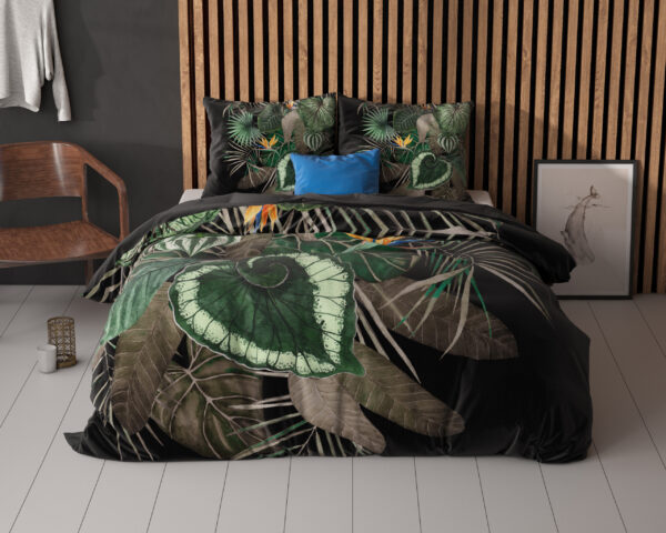 Dark leaves Groen 140 x 200/220 - Afbeelding 2