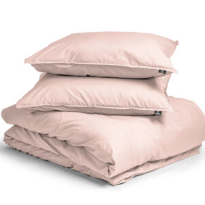 Egyptisch Katoen Uni Dekbedovertrek Roze 240 x 200/260