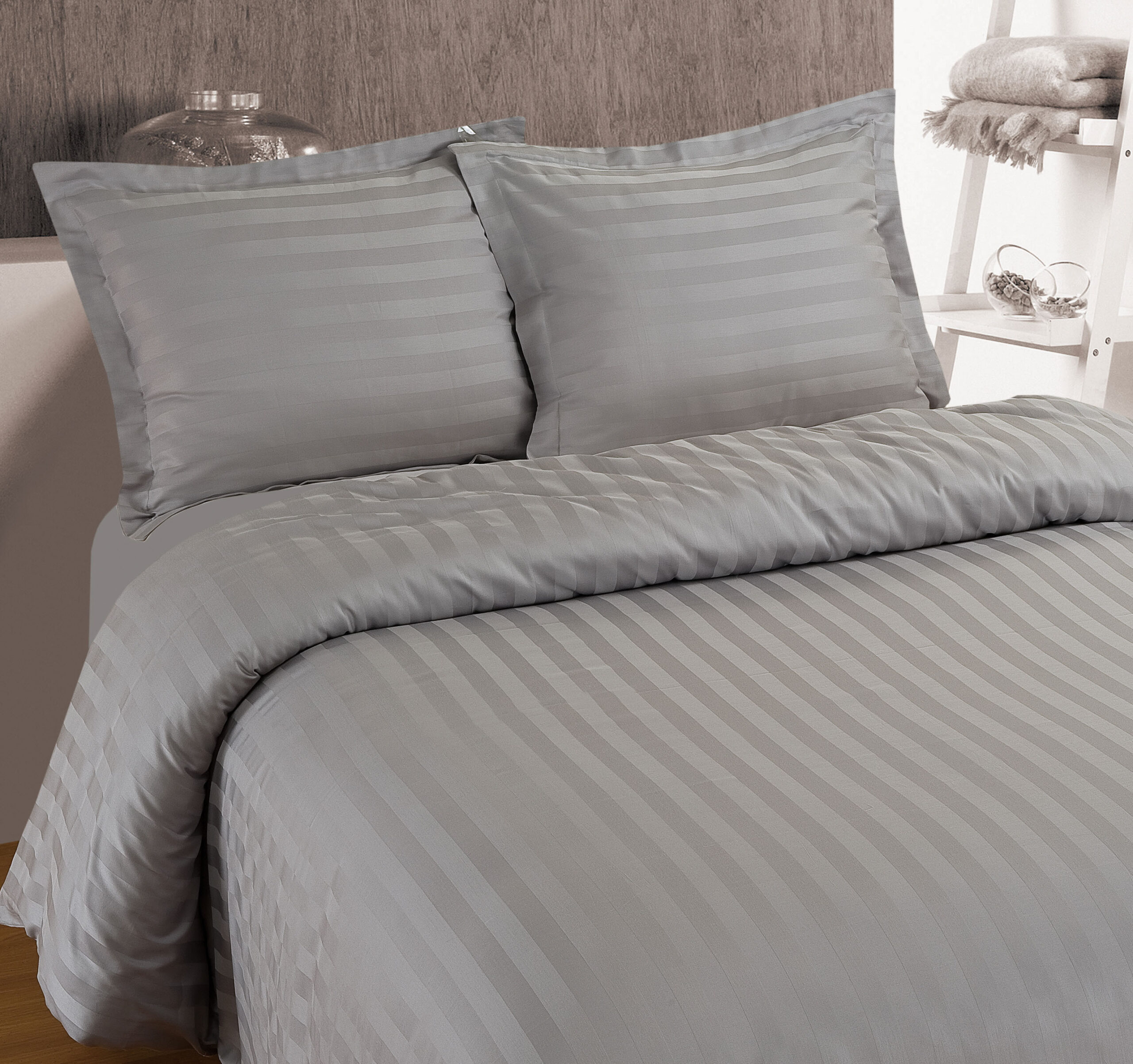 Hotel Stripe Grijs 240 x 200/260