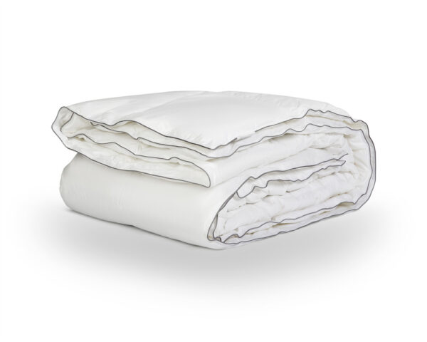 Percale Cotton Touch Enkel Dekbed White - 140X220 - Afbeelding 2