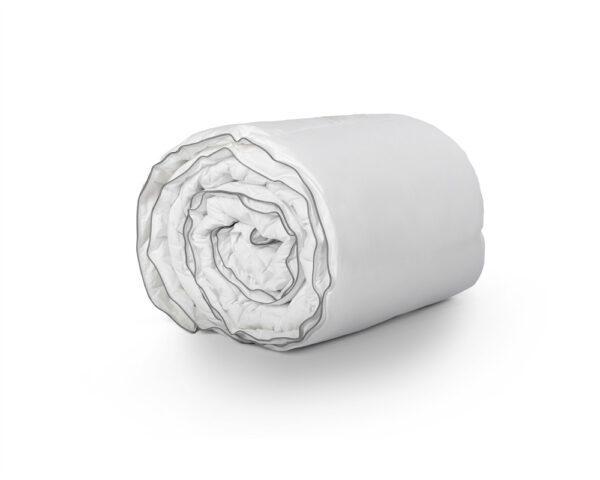 Percale Cotton Touch Enkel Dekbed White - 140X220 - Afbeelding 3