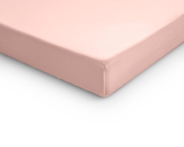 Satijnen Hoeslaken Roze 160 x 200 - Afbeelding 4