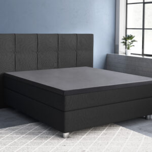 Topper Satijn Hoeslaken Antraciet 140 x 200