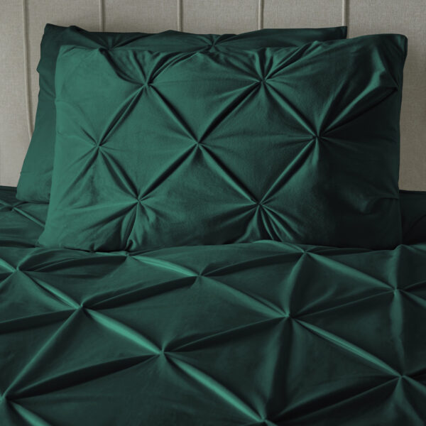 Velvet Pintuck Groen 140 x 200/220 - Afbeelding 4