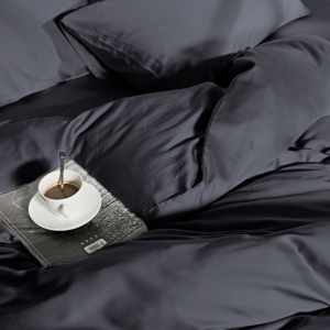 100% Bamboo Antraciet 200 x 200/220