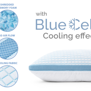 3D Blue Cell Tech Verkoelend Memory Foam Kussen
