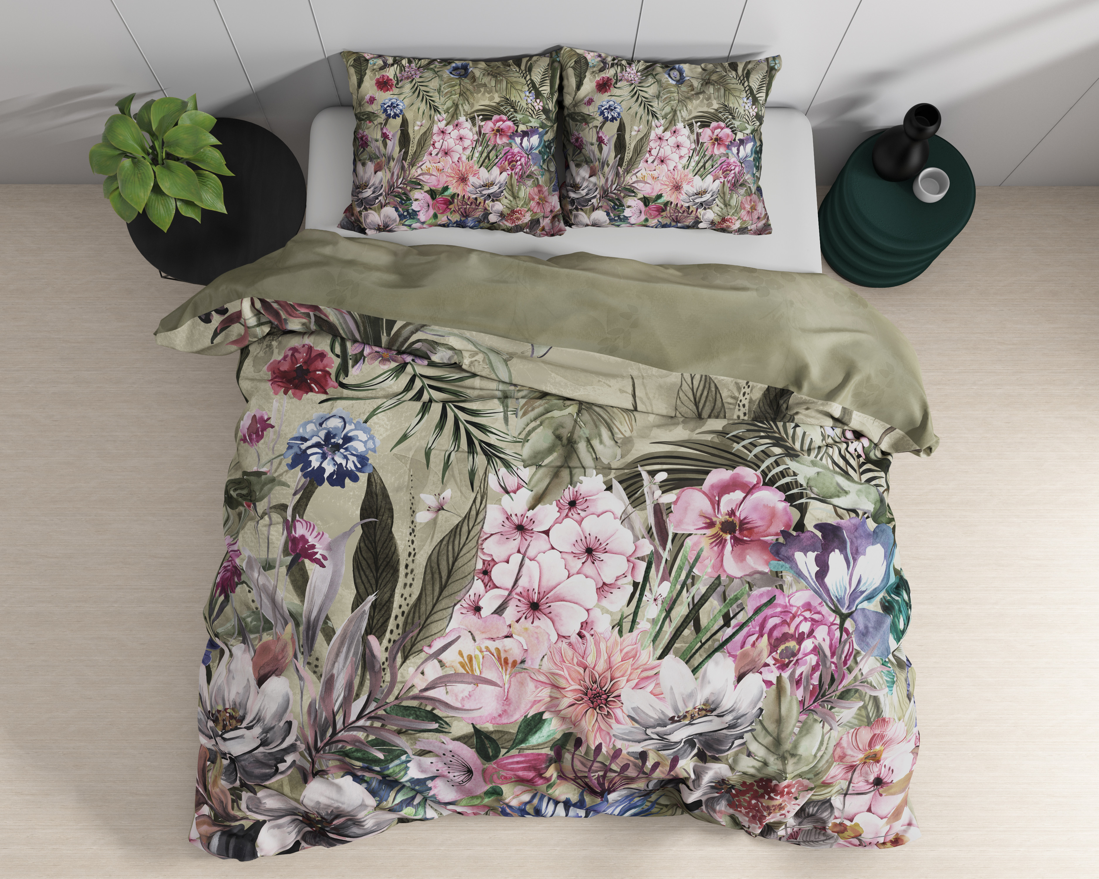 Aurelie Groen 200 x 200/220