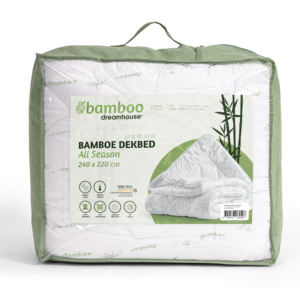 Bali Bamboe Touch Dekbed Wit 240 x 200