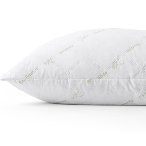 Bamboe Hoofdkussen Wit 60 x 70 cm