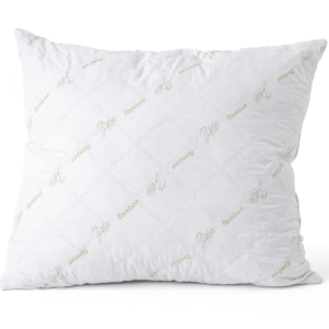 Bamboe Hoofdkussen Wit 60 x 70 cm