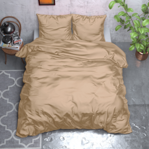 Beauty Skin Care Dekbedovertrek Taupe 200 x 200/220